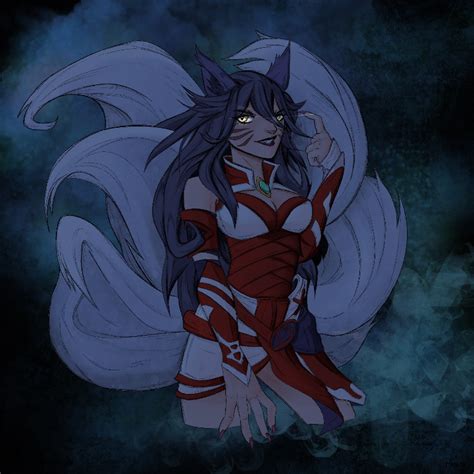 Ahri - Ruined King by ConnorGrail on Newgrounds