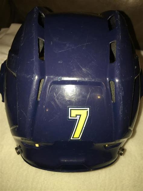 UNIVERSITY OF MICHIGAN HELMET size small 6 3/8 - 7 | Hockey Helmets