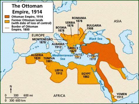 map-Ottoman Empire-1914 | Ottoman empire, History, Empire