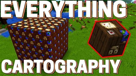 Minecraft Cartography Table: How to Use Maps & Cartography Table in Mine... | Map minecraft ...