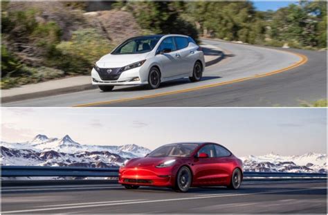 Nissan Leaf vs. Tesla Model 3: Head to Head | U.S. News