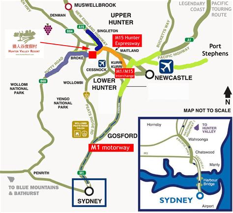 Directions - Hunter Valley Resort