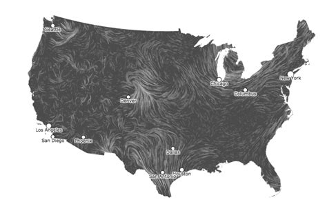 Watch wind flowing across US in real time | Earth | EarthSky