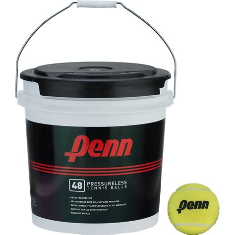 PENN® Pressureless Tennis Ball Bucket 48-Pack | Academy