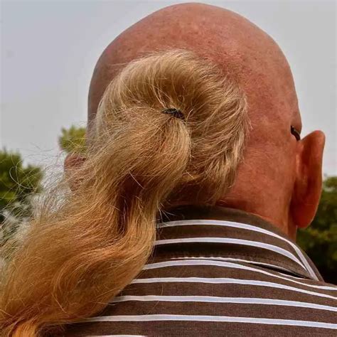 Bald Men with Ponytails: Is it a Good or Bad Style? - Bald & Beards