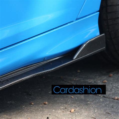 Gloss Carbon Fiber Body Side Skirts Kit (Carbon Fiber), For Garage ...