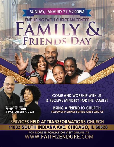 Enduring Faith Christian Center – Family & Friends Day