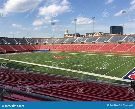 SMU Football Stadium Dallas TX Editorial Photography - Image of ...