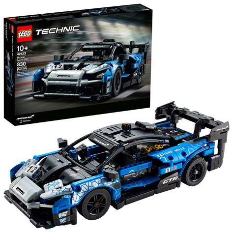 LEGO Technic McLaren Senna GTR 42123; Build and Display Model Building Toy (830 Pieces ...