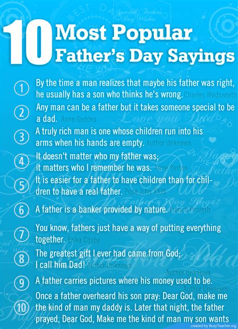 10 Most Popular Fathers Day Sayings Pictures, Photos, and Images for Facebook, Tumblr, Pinterest ...