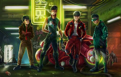 Capsules Bike Gang ( Akira Tribute ) on Behance