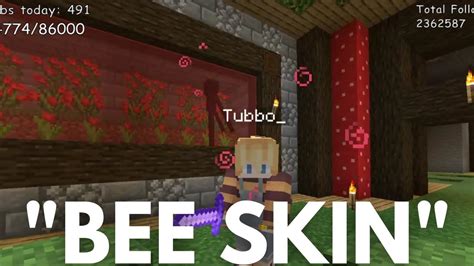 Tubbo gets a Bee Skin - Origins SMP - YouTube