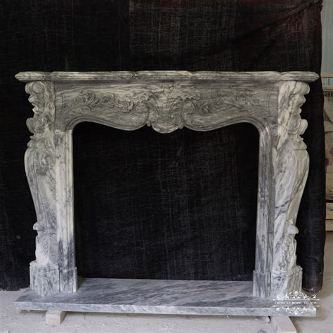 French Style Italian Marble Fireplace Mantel - Etsy