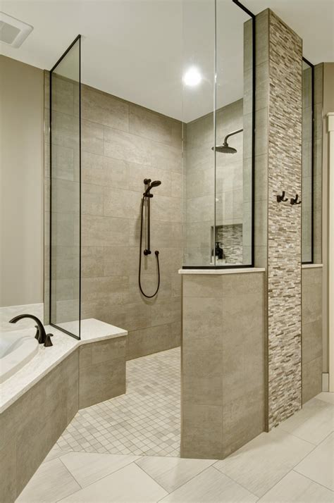 Master Bathroom Walk In Shower Ideas