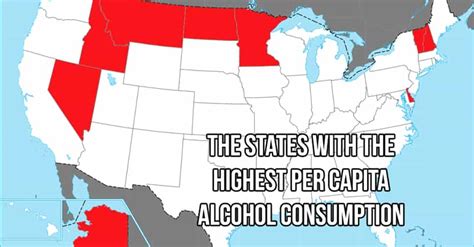 How Much Alcohol People Drink In Every State