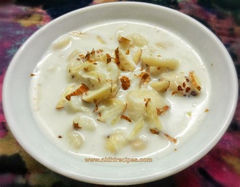 Makhana Kheer - Nidhi Recipes