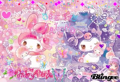 My Melody And Kuromi Picture #137596540 | Blingee.com