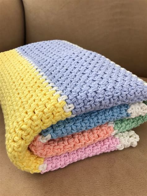 Crochet Baby Blanket Pattern Chunky Crochet Baby Blanket | Etsy