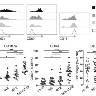 Fc receptor CD16 was functional on GPA NK cells, which also recognized... | Download Scientific ...