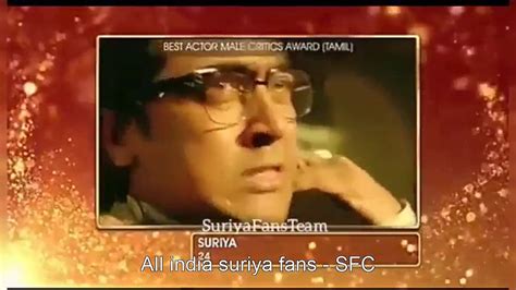 Suriya Wins Best Actor Critics Award At Jio Filmfare Awards South 2017 ...