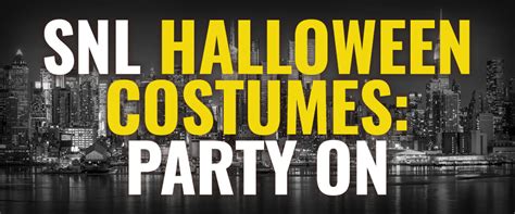 SNL Halloween Costumes: Party On [Costume Guide] - HalloweenCostumes ...