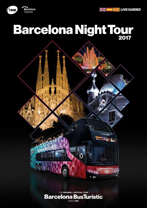 Poster / Barcelona Night Tour / TMB Barcelona, Tours, Night, Movie ...