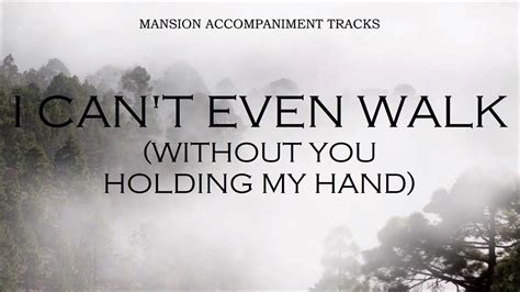 "I Can't Even Walk Without You Holding My Hand" Southern Gospel cover & Lyric Video - YouTube