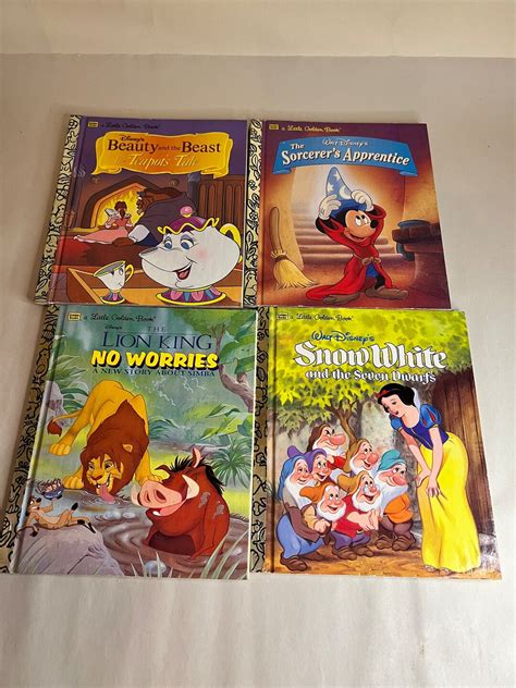 Vintage Disney Little Golden Books Choice - Etsy