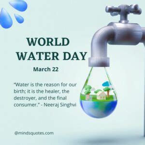 50 Important World Water Day Quotes, Messages & Wishes