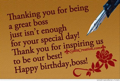 Birthday Card Messages For Female Boss - Printable Templates Free