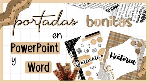 PORTADAS VINTAGE EN WORD Y POWERPOINT PT 1 - YouTube