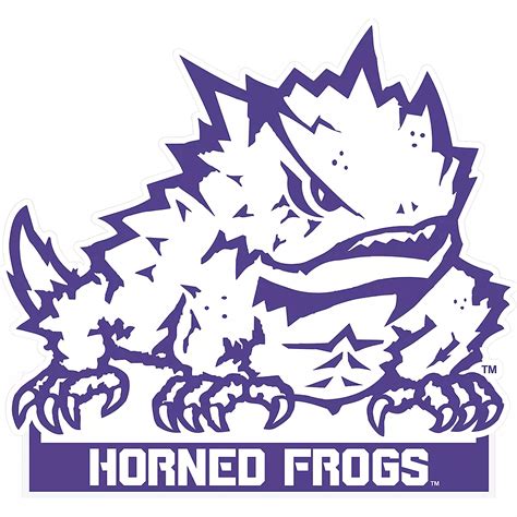 TCU Horned Frogs Mascot Table Sign 7 1/2in x 8in | Party City Canada