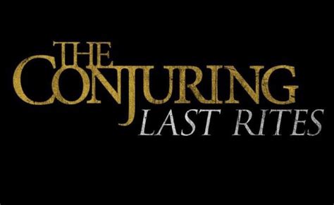 'The Conjuring: Last Rites' Official Logo Revealed