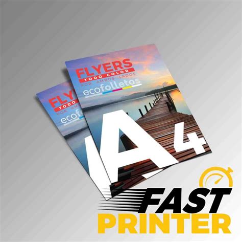 Flyers Fast Printer - Ecofolletos