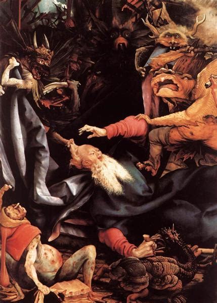 The Temptation of St. Anthony (detail), 1510 - 1515 - Matthias ...