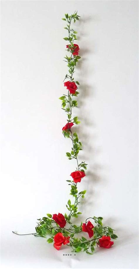 Guirlande de 8 Roses artificielles plastique L 180 cm du site ...