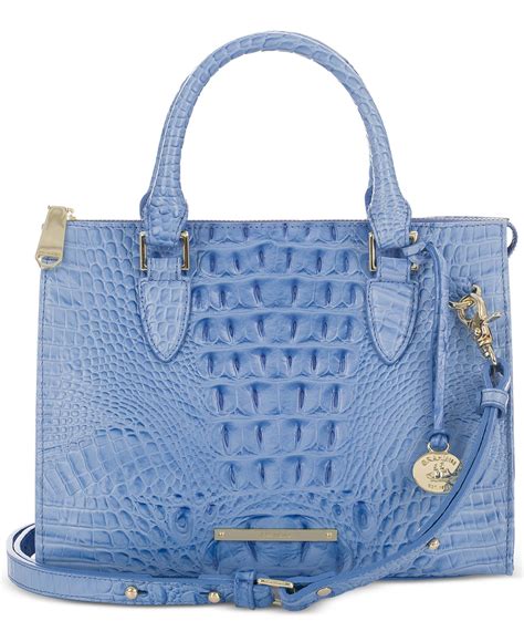 Lyst - Brahmin Melbourne Anywhere Convertible Satchel in Blue