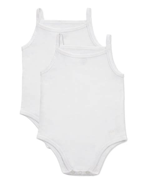 2-Pack Basic Snap-Bottom Bodysuits