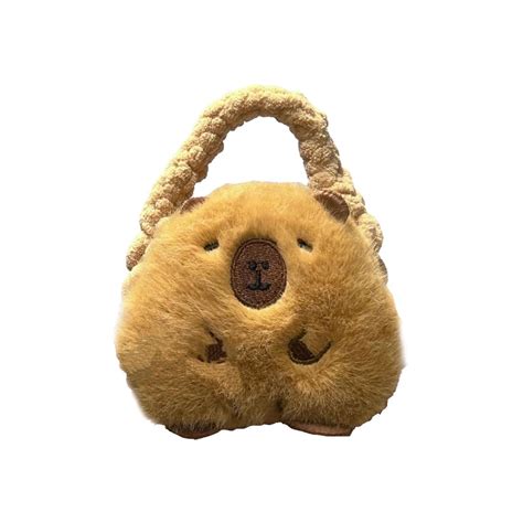 Capybara Plush Keychain Cartoon Small Gift for Capybara Lover Plush ...