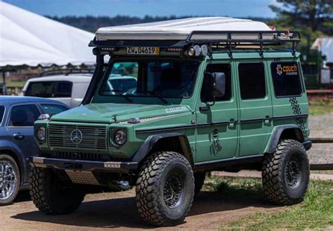 Lifted Mercedes G-Wagon Modified for Off-roading and Desert Racing