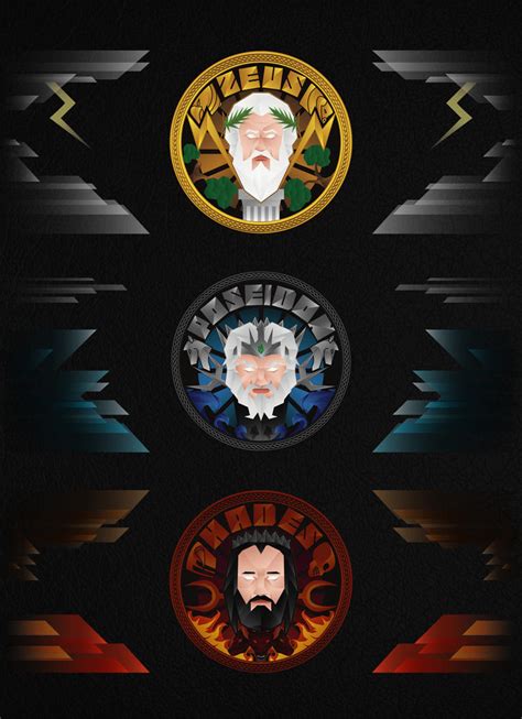 Zeus / Poseidon / Hades by kiket20 on DeviantArt