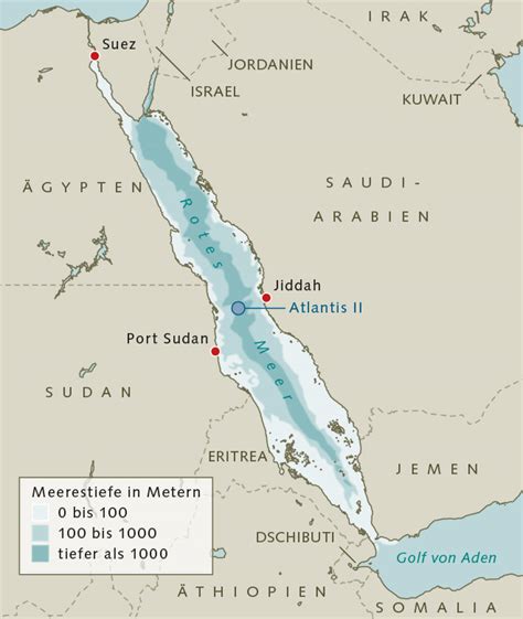 Metallschlamm im Roten Meer « World Ocean Review