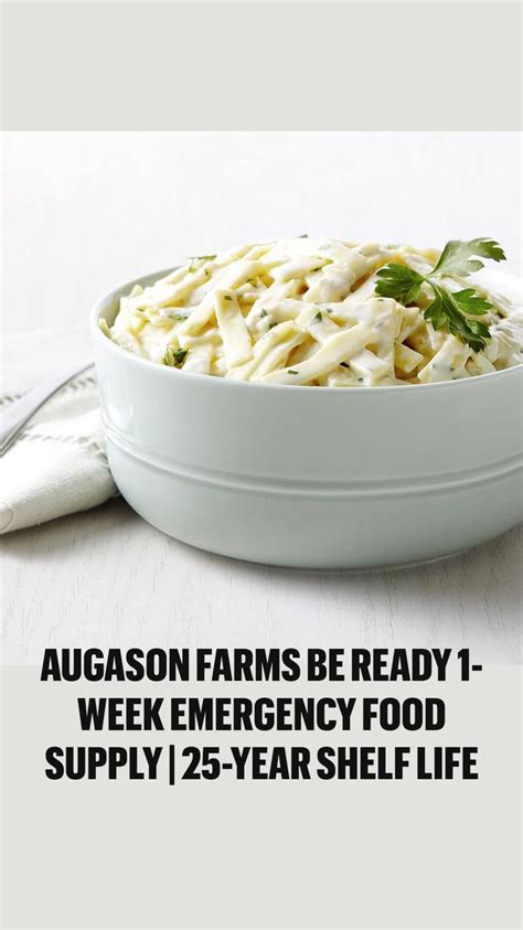 Augason Farms BE Ready 1-Week Emergency Food Supply | 25-Year Shelf ...