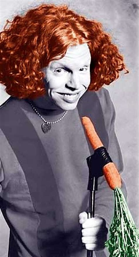 Why is this man famous? / Carrot Top is one of those celebrities you ...