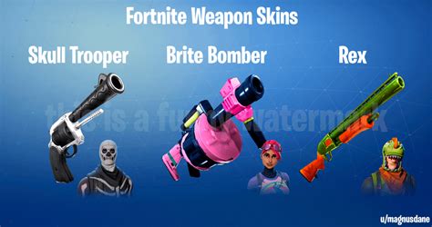 My take on Weapons skins! : FortNiteBR