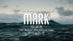 Bible Study on Mark 1:29-39 - Logos Sermons