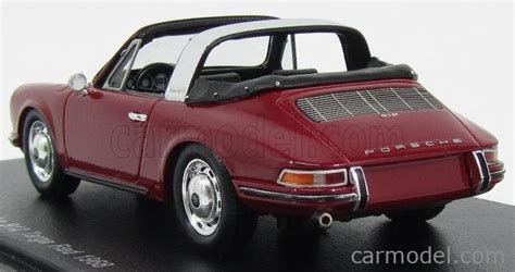 SPARK-MODEL S4924 Scale 1/43 | PORSCHE 911 912 TARGA CABRIOLET 1968 RED