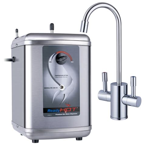 Ready Hot Instant Hot Water Dispenser, Includes Chrome Hot and Cold Faucet - Walmart.com ...