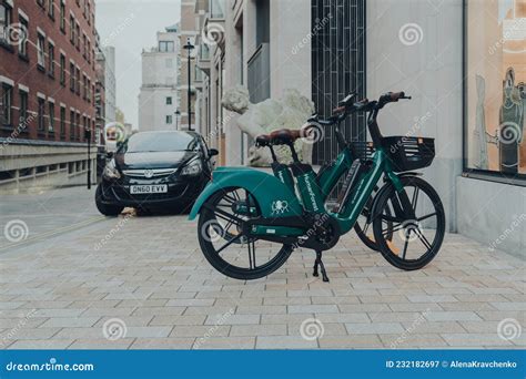 Human Forest Bikes Parked on a Street in London, UK Editorial Photography - Image of life, city ...