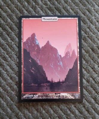 MTG Unhinged Full Art Land Mountain Unplayed x1 | eBay